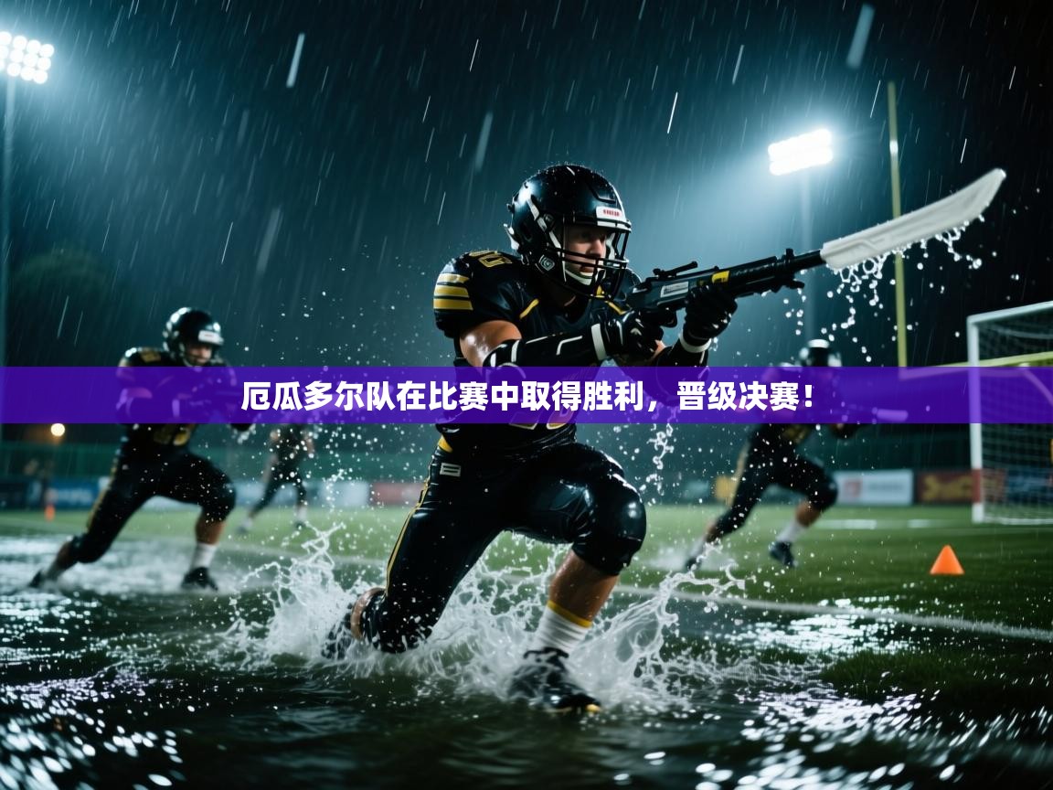 厄瓜多尔队在比赛中取得胜利，晋级决赛！  第2张